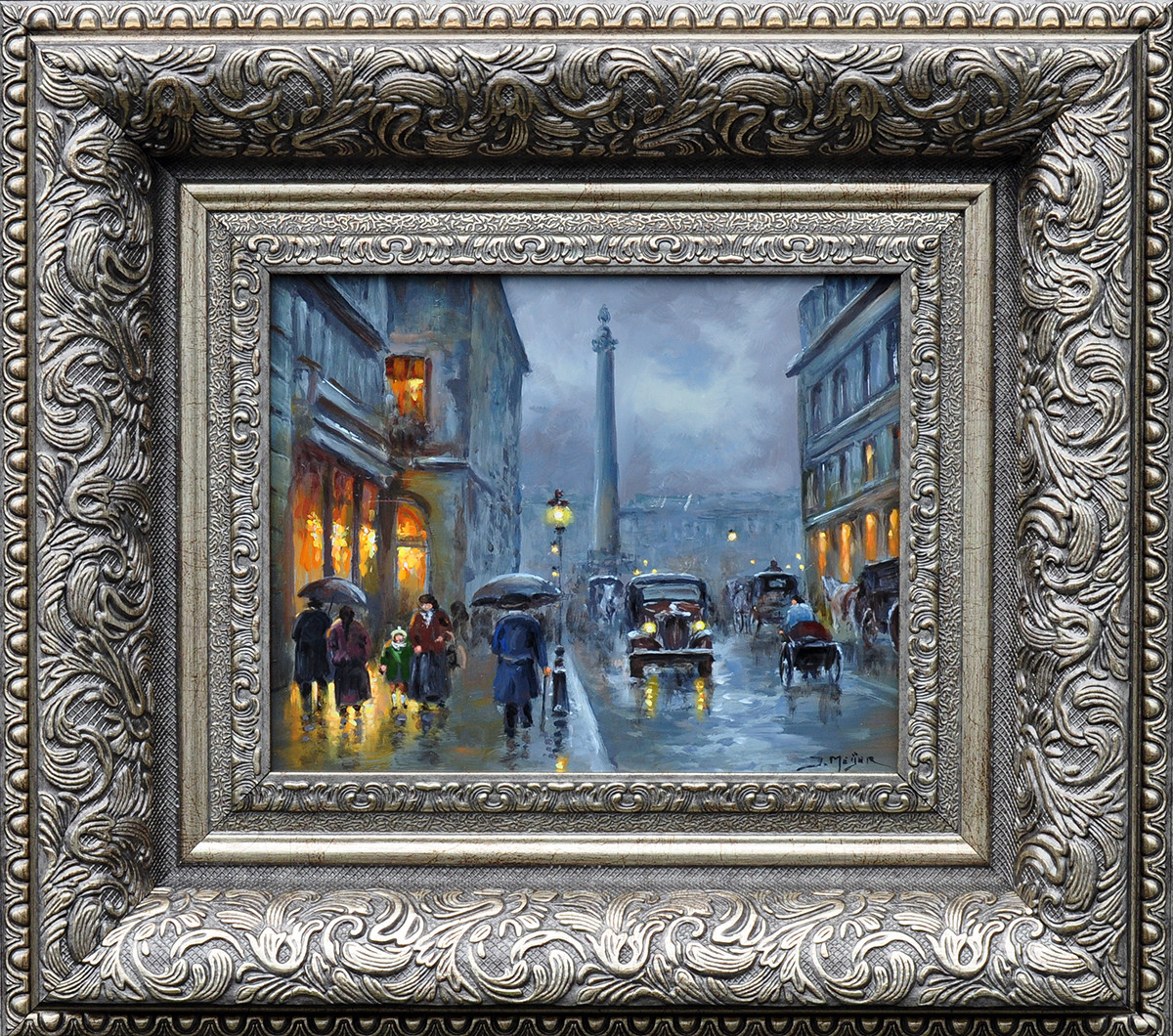 Janny Meyer + Jour de Pluie a Paris